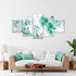 Wandbilder Wohnzimmer XXL Blumen Lilien Moderne Bild Abstrakt